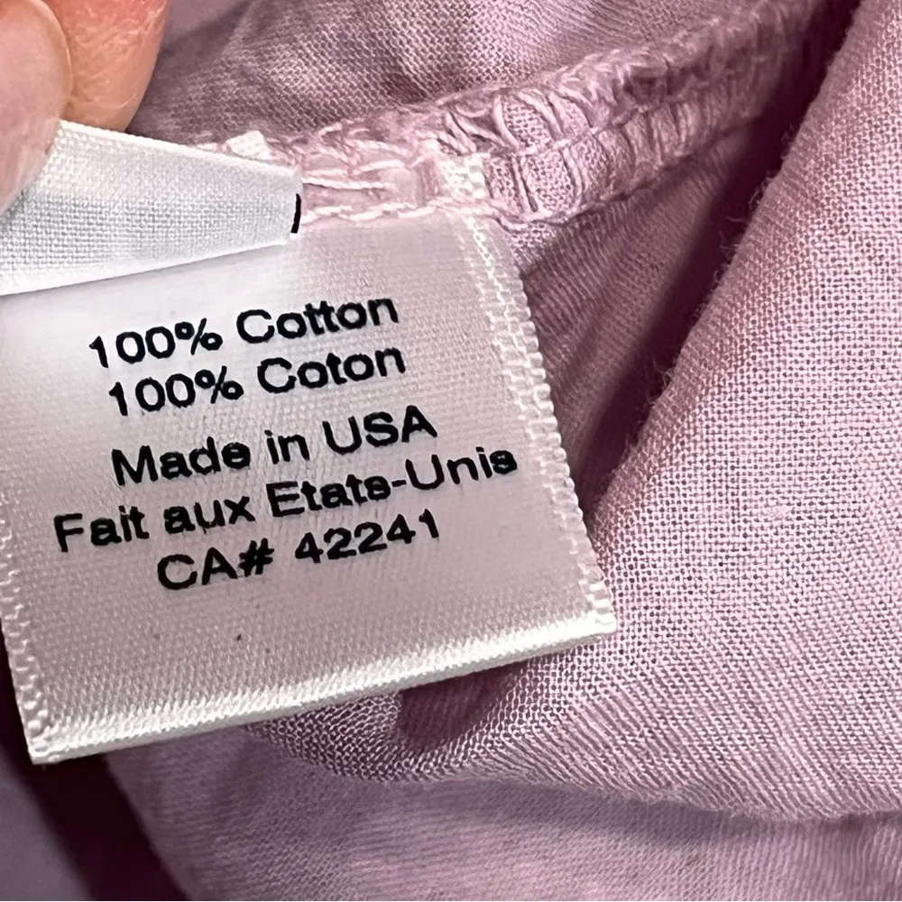 Starkx Purple Oversized Roll Tab Blouse size Large - Image 7