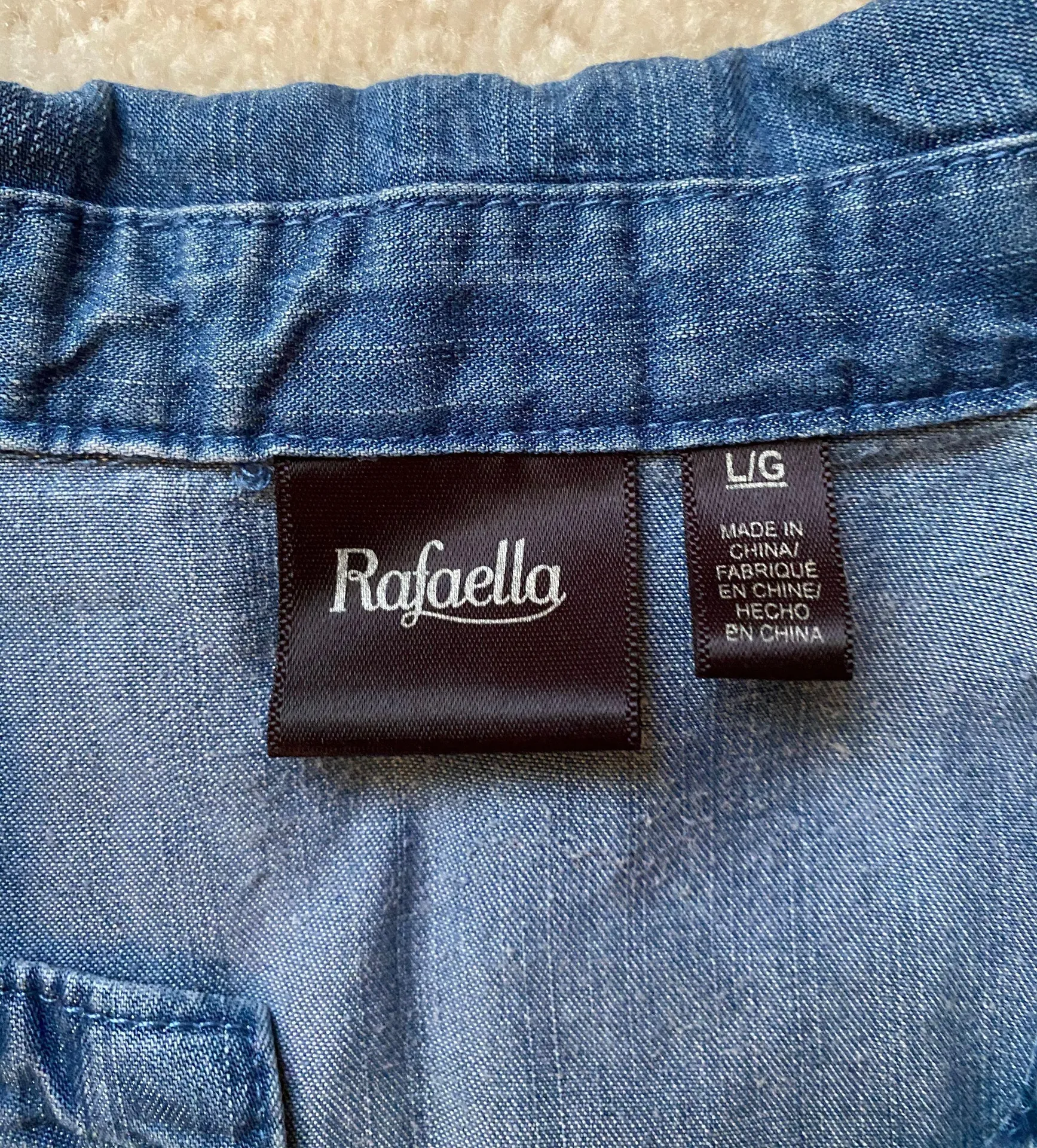 Rafaella  Cropped Jean Jacket  - Image 3
