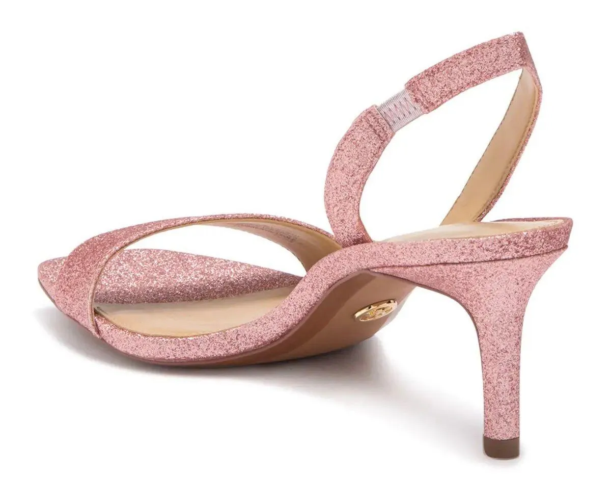 Mila Sandal Glitter Heel Primrose - Image 4