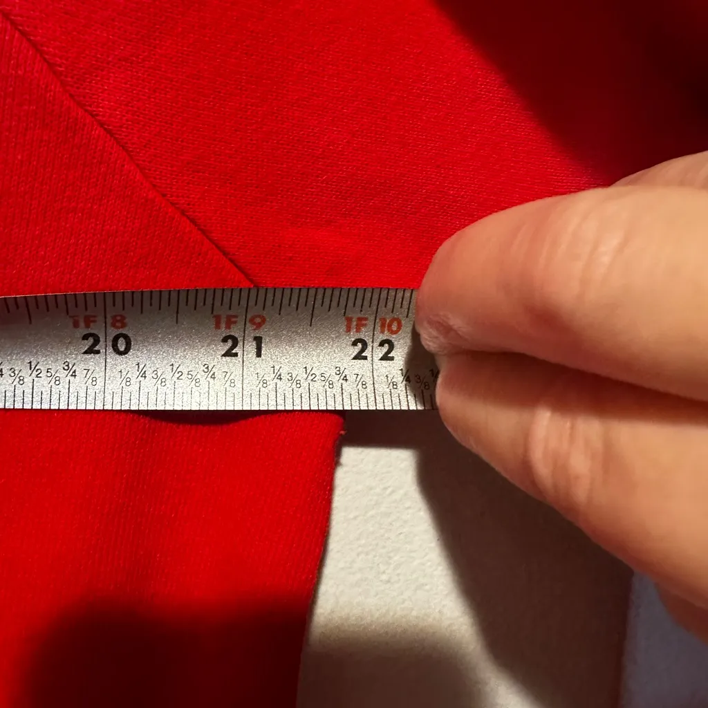 Vintage Santa and snowman cotton sweatshirt crew neck Christmas size L White Size L - Image 5