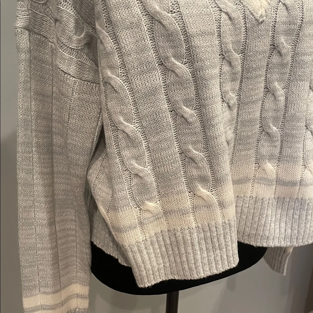 Cozy Cable Knit V - Image 3