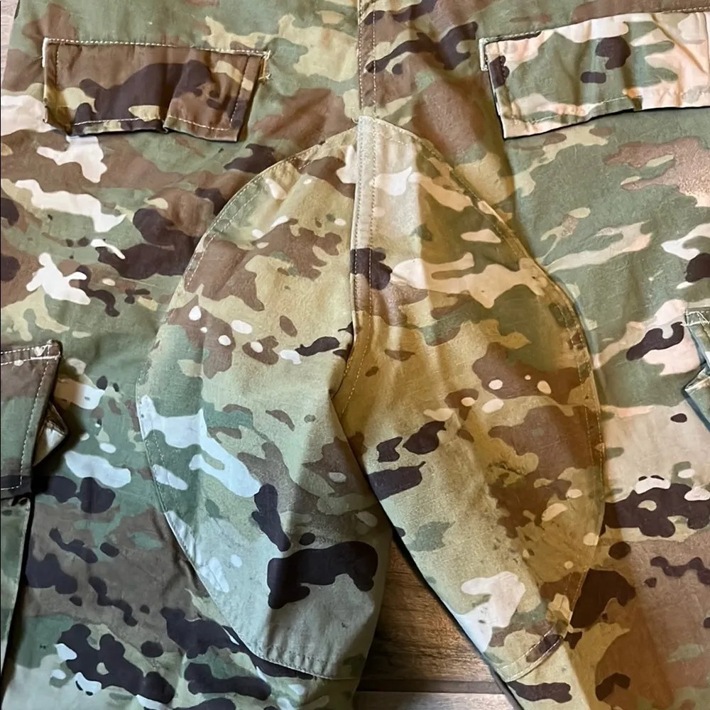 Rugged Green and Brown Cargo Jumpsuit with Tactical Design - Image 8