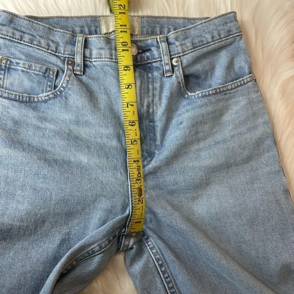 Everlane The Original Cheeky Jean Straight High Waisted Size 27 - Image 13