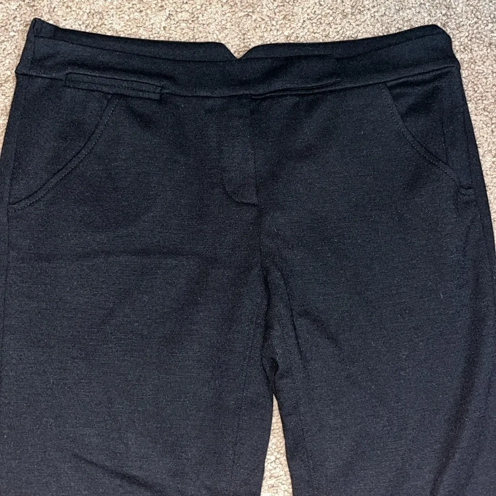 Diane‎ Von Furstenberg DVF Newport Flare Wool Trouser Dress Pants Black 6 - Image 3