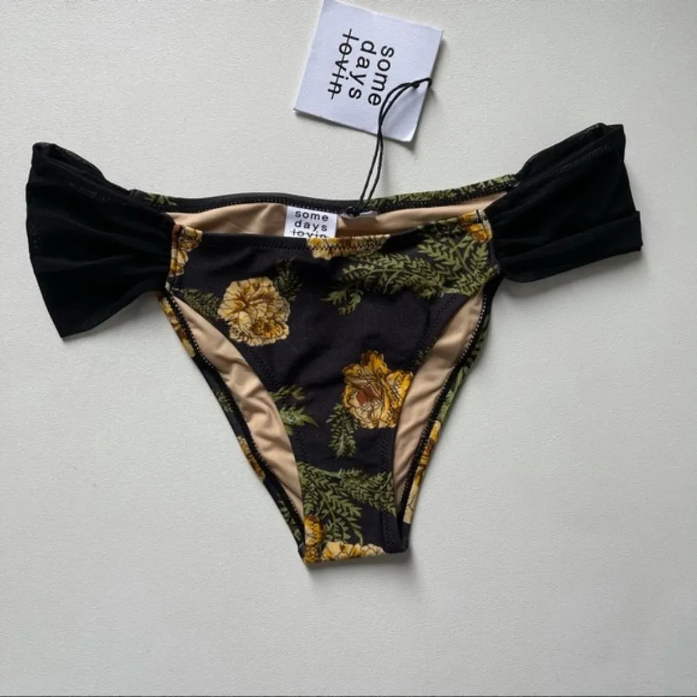 NEW REVOLVE x Some Days Lovin' River Run Floral Bikini Bottoms XS - Image 28
