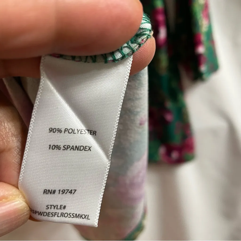 The Pioneer Woman XL Green Floral V - Image 4