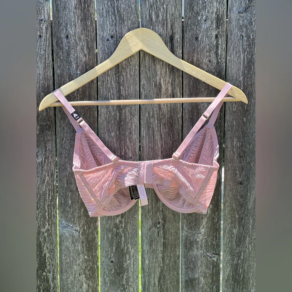 Victoria’s Secret Bra Unlined Demi Pink Balconette NWT - Image 12