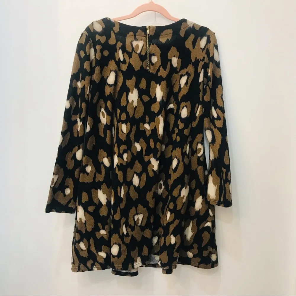 Peach love Boutique Leopard Tunic dress sz small - Image 4