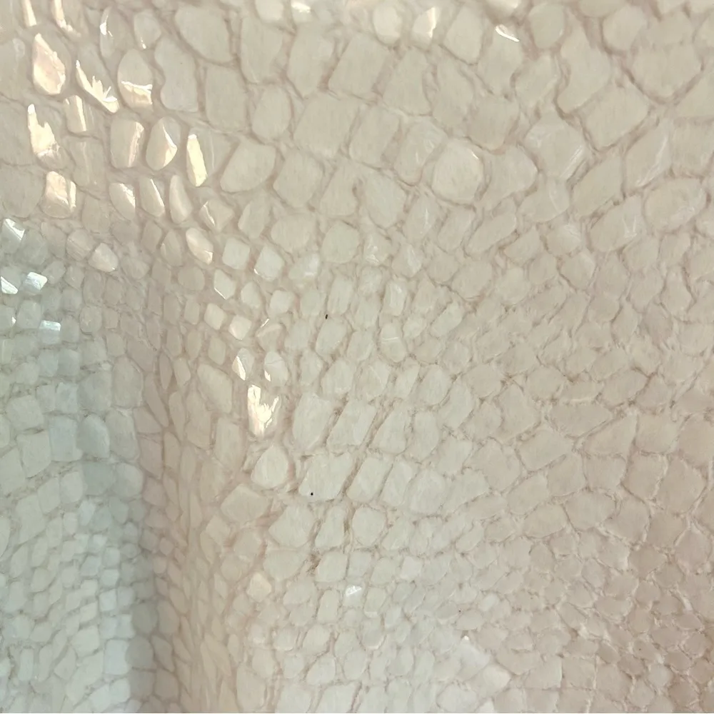 Ann Taylor Cracked Ice Sweatshirt Sweater Winter White. Size Medium. - Image 6