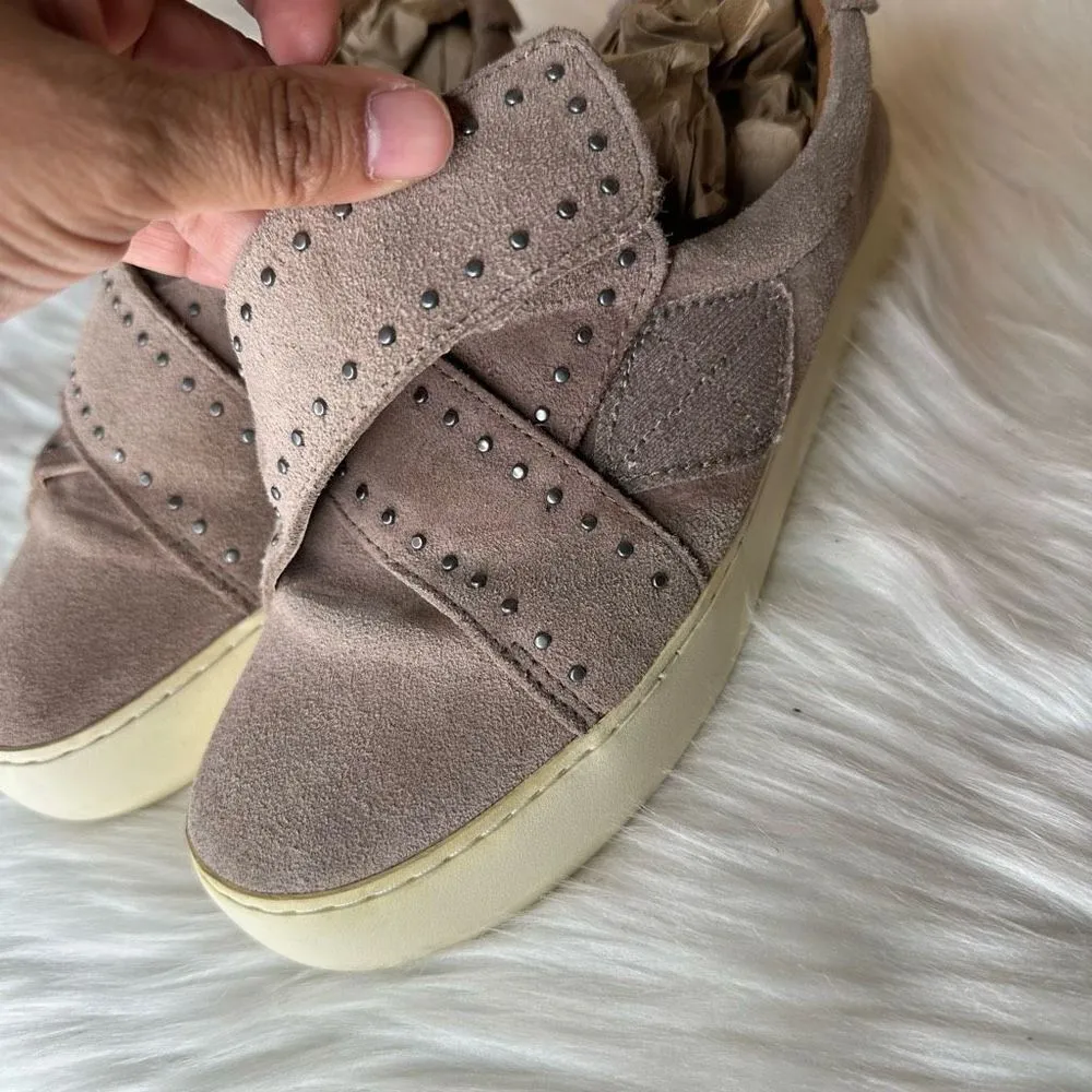 Frye Nina Stud Slip-on Sneakers Dusty Rose Size 6.5 - Image 9