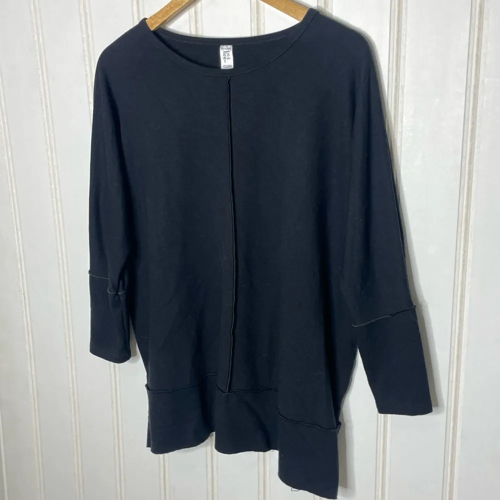 Spanx  Black Pullover Sweater 3/4 Sleeve Size Small 465 - Image 6