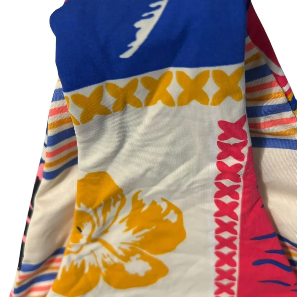 NWT Maaji Paradise Postal Bikini Bottoms reversible stripes Large Anthropologie - Image 6