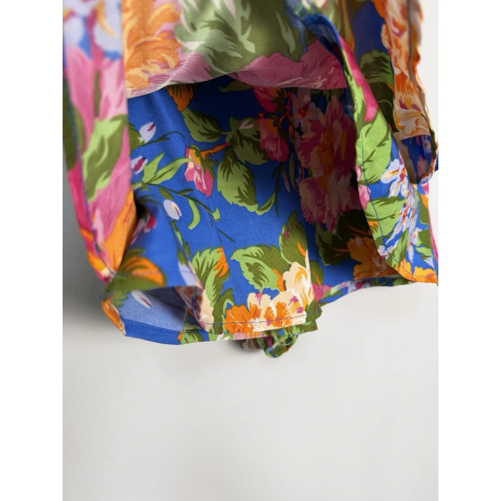 Band of Gypsies Lottie & Holly Floral 2 Piece Outfit Skort Bottoms Size Medium - Image 8