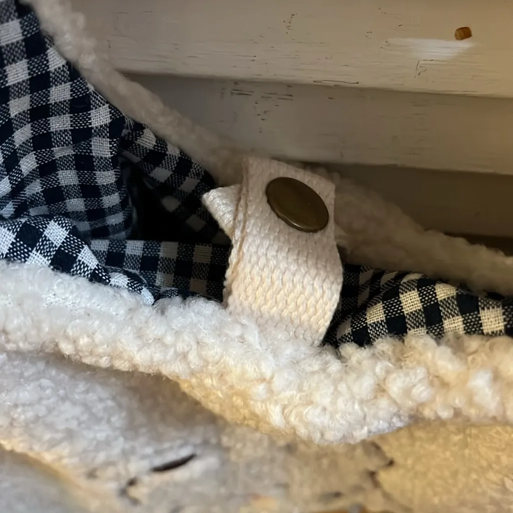 Charming Cream Teddy Tote Bag Pink - Image 3