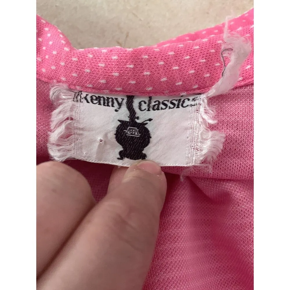 Vintage Kenny classics two piece dress and blazer 70s 80s 90s size medium Pink - Image 6