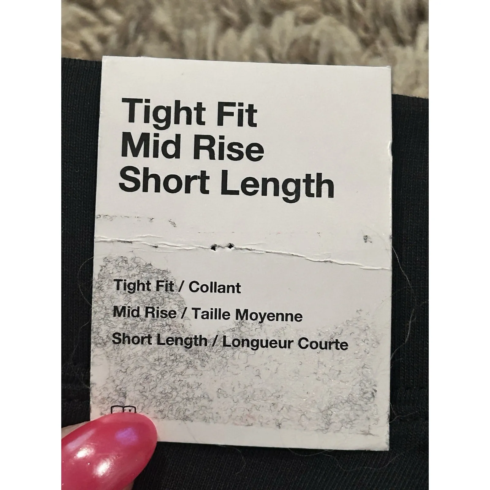 NWT Women's NIKE Sportswear Tight Fit‎ Mid Rise Black Shorts CZ8526-010 Size XS - Image 6