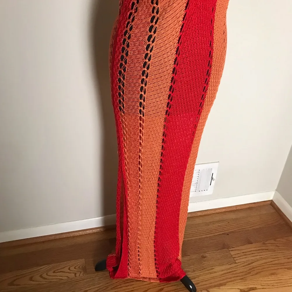 Zara Red Orange Tunic NWT - Image 3