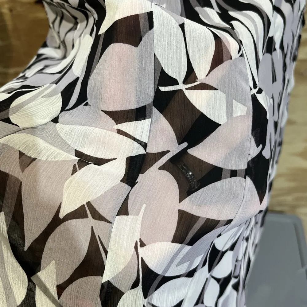 Y2K Slip Dress Womens Size 6 Babydoll Empire Waist 90s Fairy Sheer Whimsigoth - Image 10