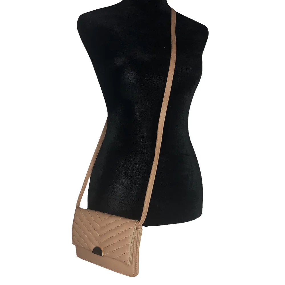 Brown Clay Wallet on a String Handbag - Image 3