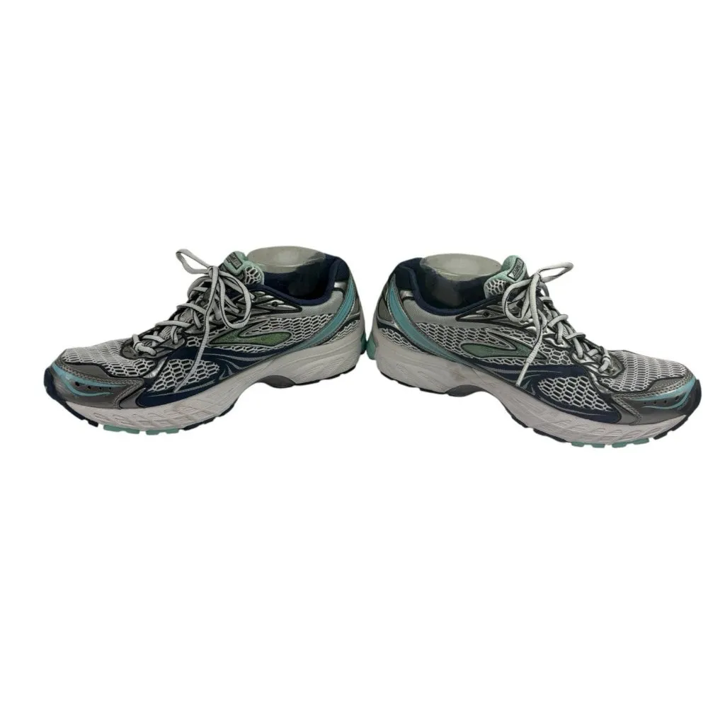 Brooks Ghost 4 Evolution Running Sneakers Womens Size 11 Blue Green Mesh Lace Up - Image 9