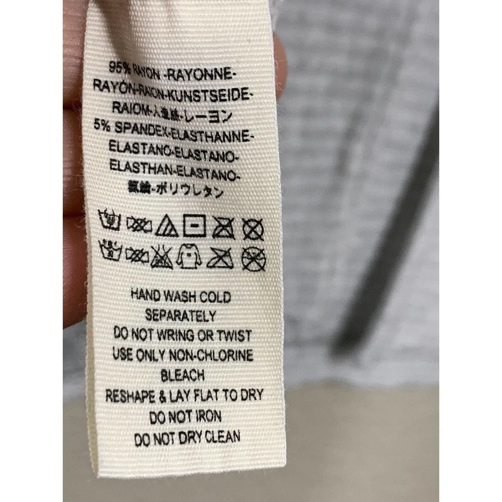 Free People We The Free Lover Rib Thermal Top Small S Open Back Long Sleeves - Image 6