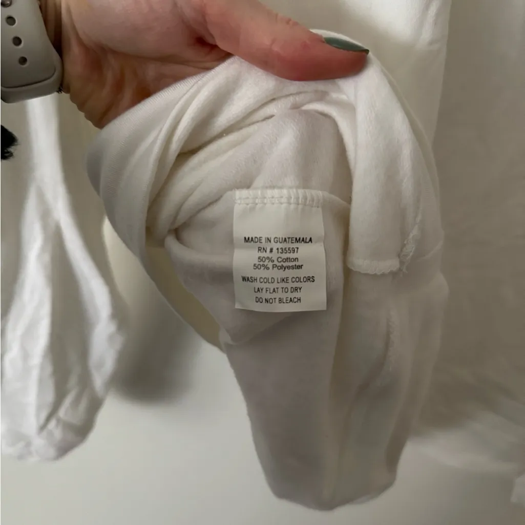 NWT Albion XL Go To Crew Sweatshirt with White Tennis Graphic - Image 8