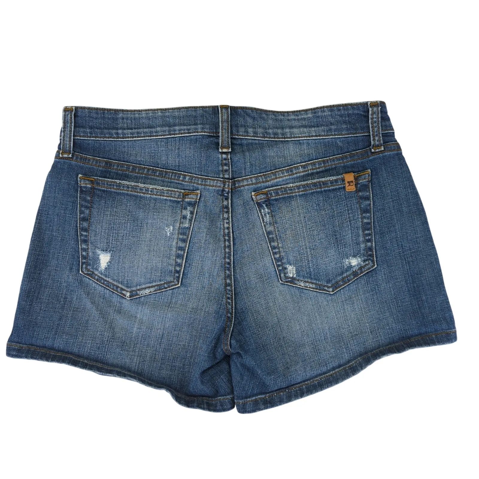 Joe's Jeans‎ Distressed Denim Shorts Women's Size 28 Stretch Amora HJFAMA4750 - Image 2