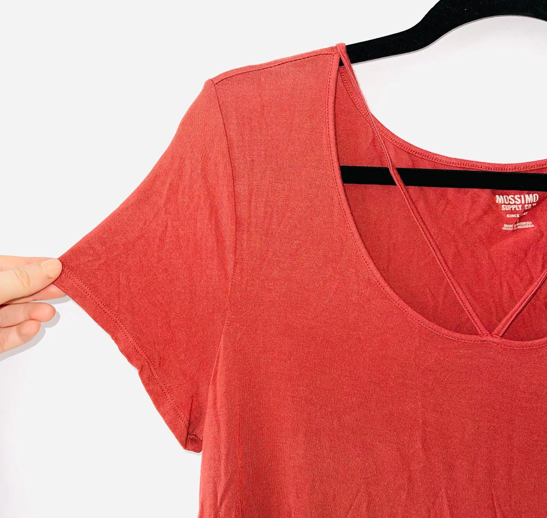 Burnt Orange Strappy Front Top - Image 4