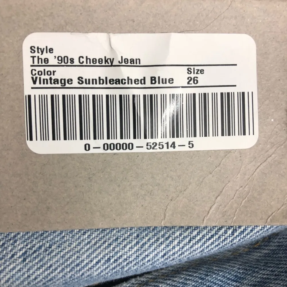 Everlane The 90s Cheeky Jeans Vintage Sundrenched Blue 26 NWT - Image 12