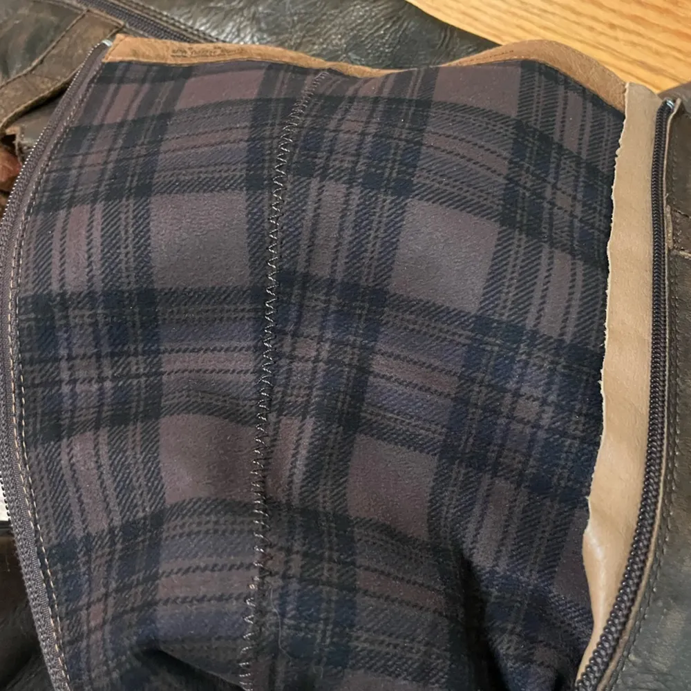 Born Lottie Brown Leather Side Zip Tall Riding Boots Shoes D07716 Womens 8 - Image 13