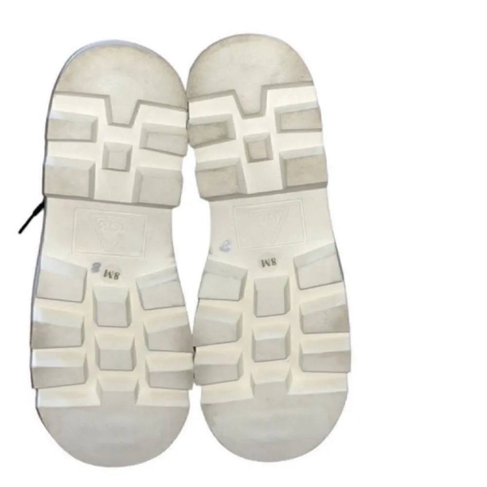 Gianni Bini Black Platform Leather Booties(Size 8M) - Image 4