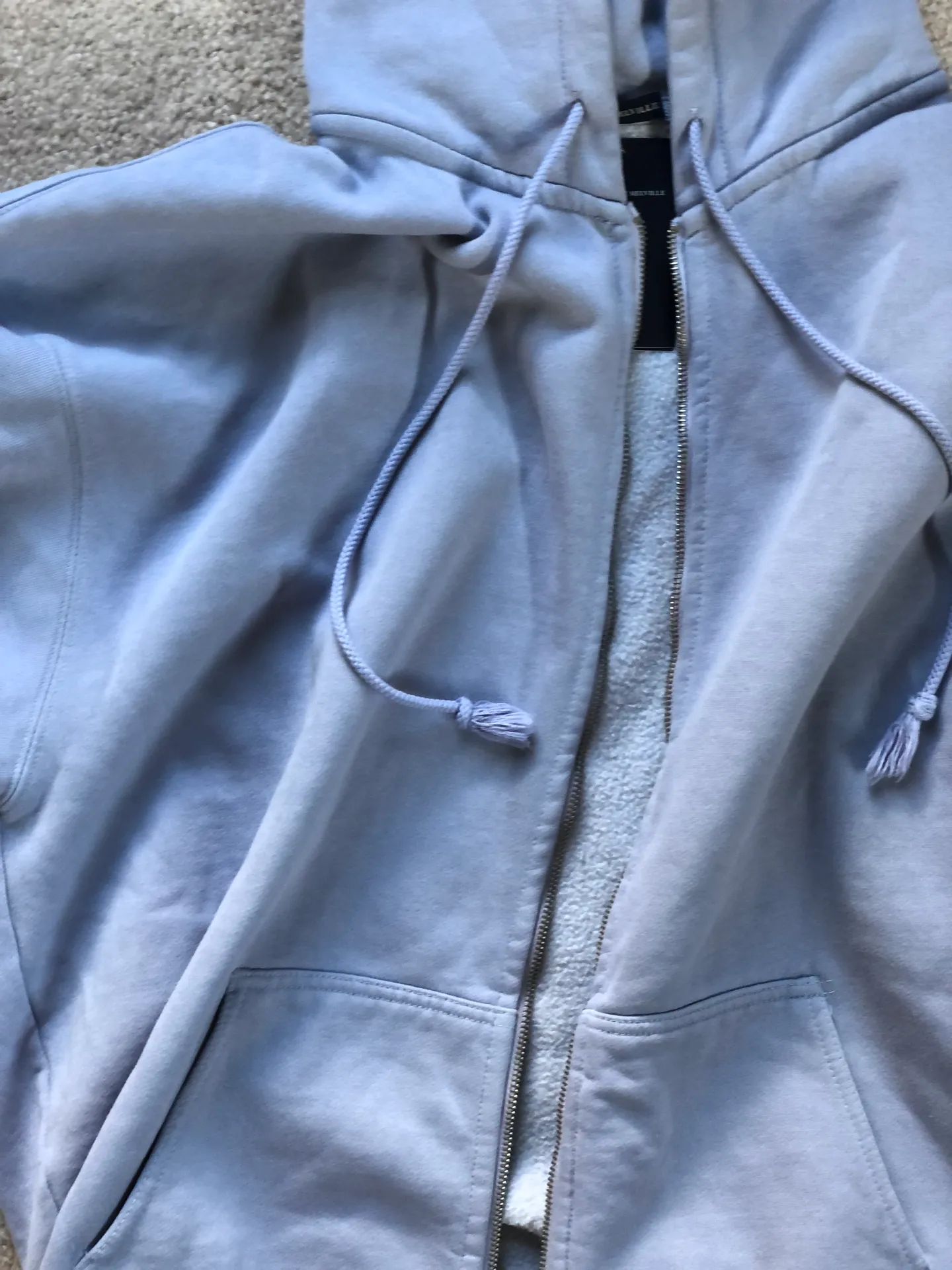 Brandy Melville Oversized Zip Up - Image 4