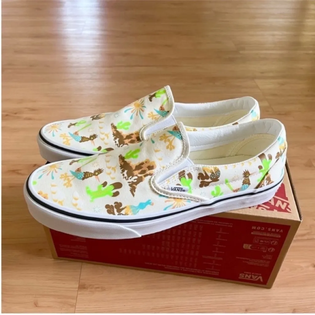 Van Classic Slip-On Get Outdoor
Marshmallow Women 10.0 US Mens 8.5US - Image 6