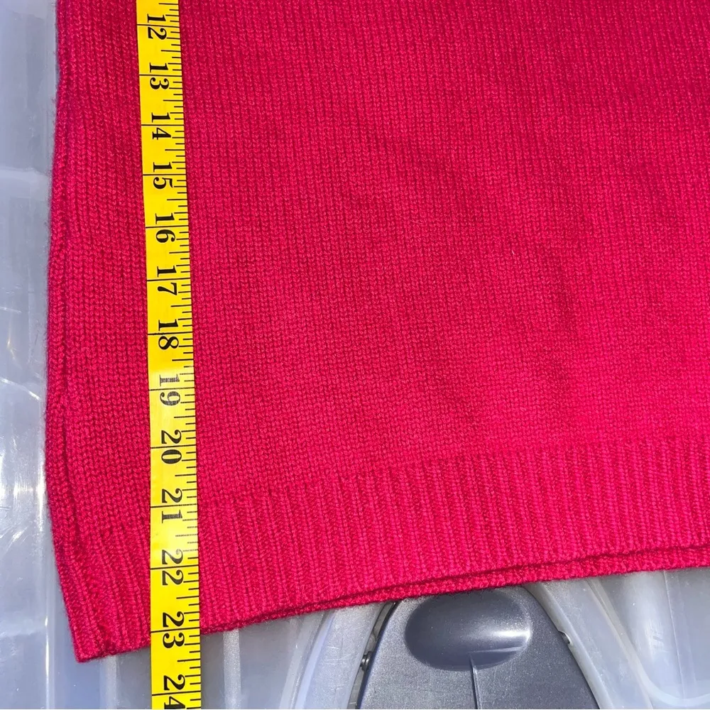 Talbots Pure Cashmere Short Sleeve Sweater LG Cozycore‎ Soft Elle Woods Capsule - Image 5