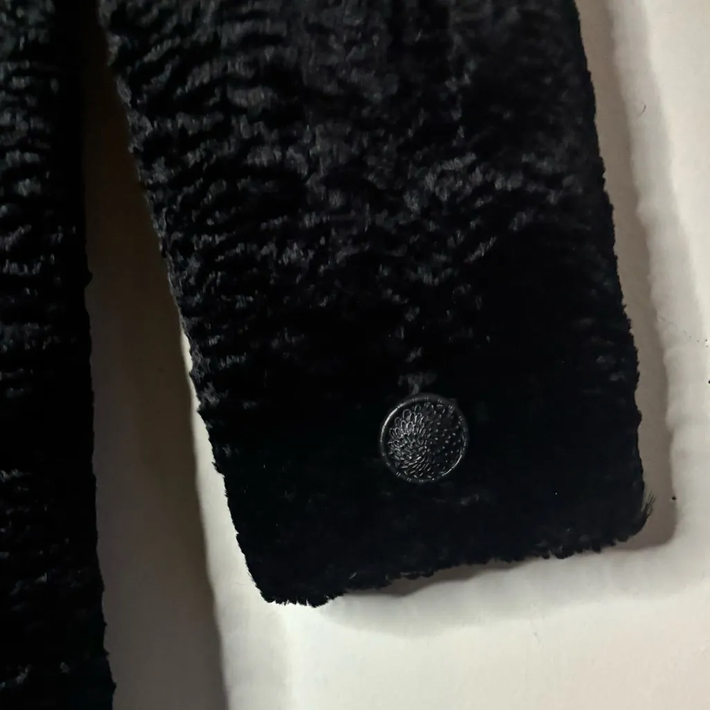 H&M Women’s Black Teddy Bear Jacket Coat Size 8 - Image 7