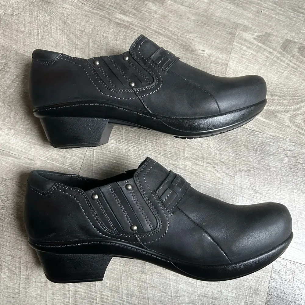 Abeo Carina 24/7 slip resistant clogs black size 9.5 - Image 5