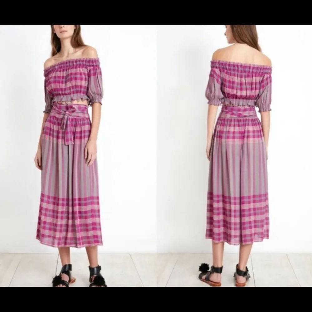 NWOT Apiece Apart off shoulder crop top - Image 3