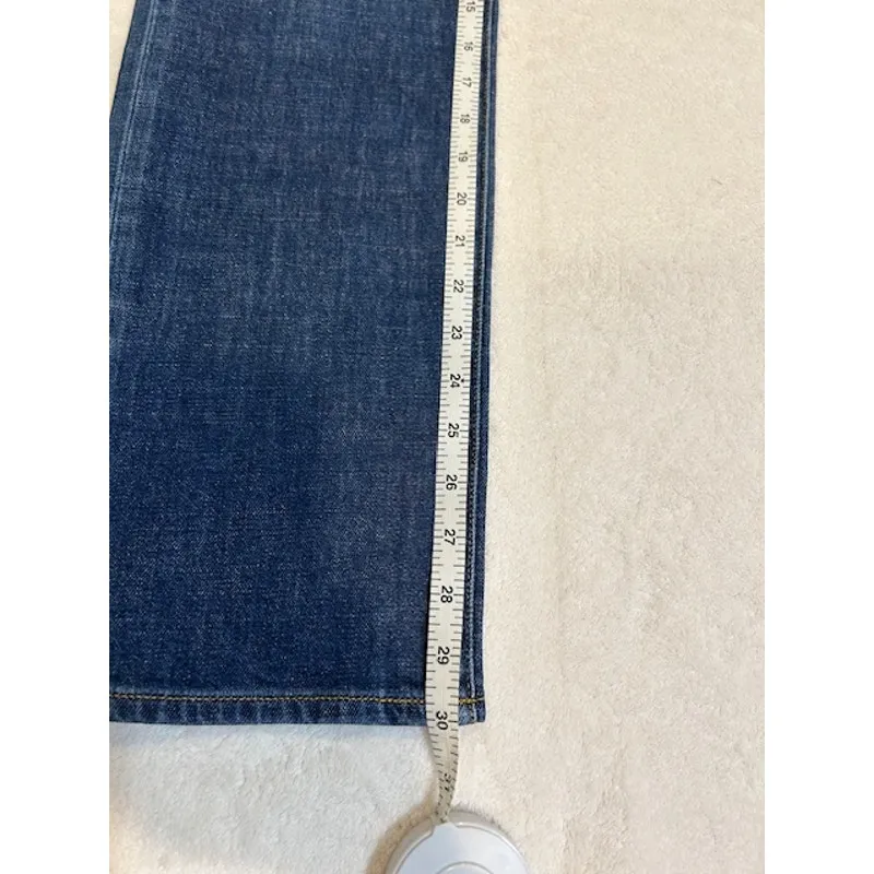 DAILY BLUE by AG Adriano Goldschmied Women's Straight Leg Jeans 27 NWT - Image 6