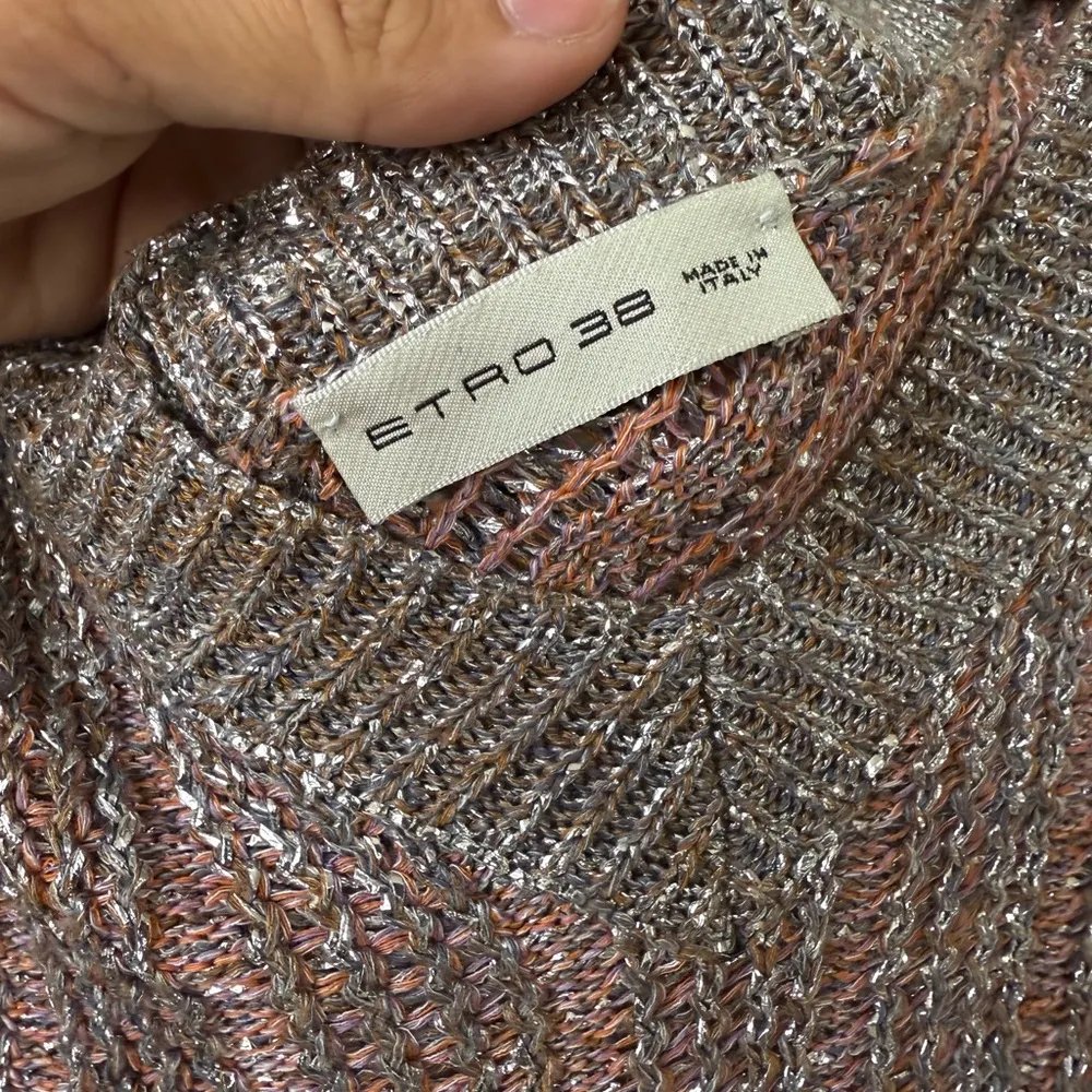Etro 38 Long Sleeve Sweater Size Medium - Image 4