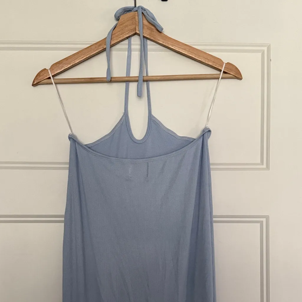 Princess Polly Light Blue Midi Dress - Image 6