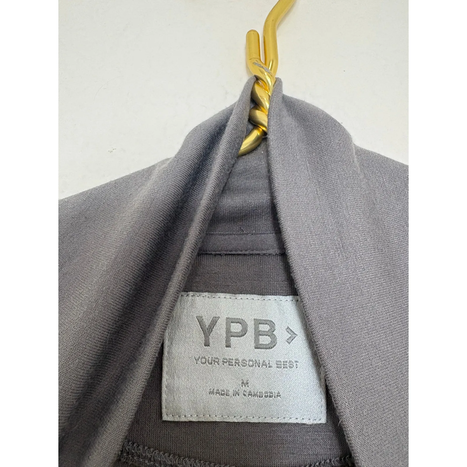 Abercrombie & Fitch YPB neoKNIT Cinched Full-Zip Hoodie Medium Grey Athletic - Image 6