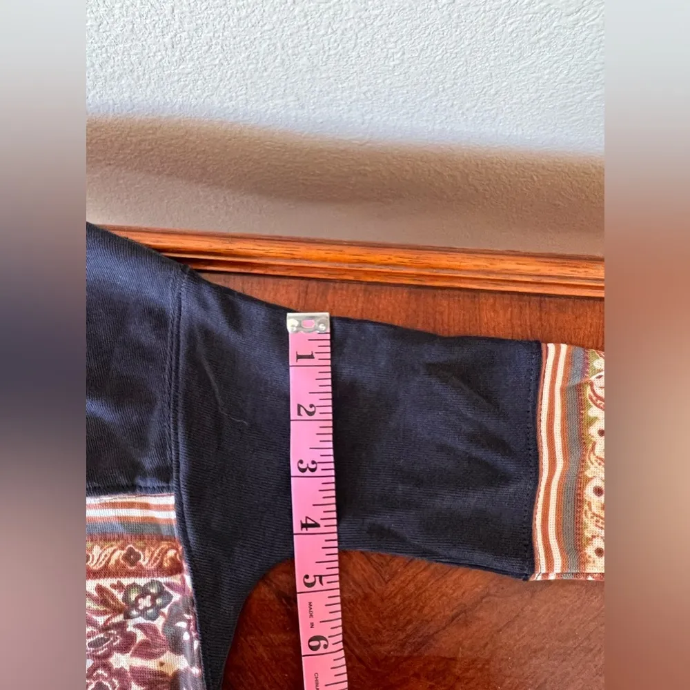 Free People NWT Stepping Out Tunic Striped Floral Dress Size XS - Image 11