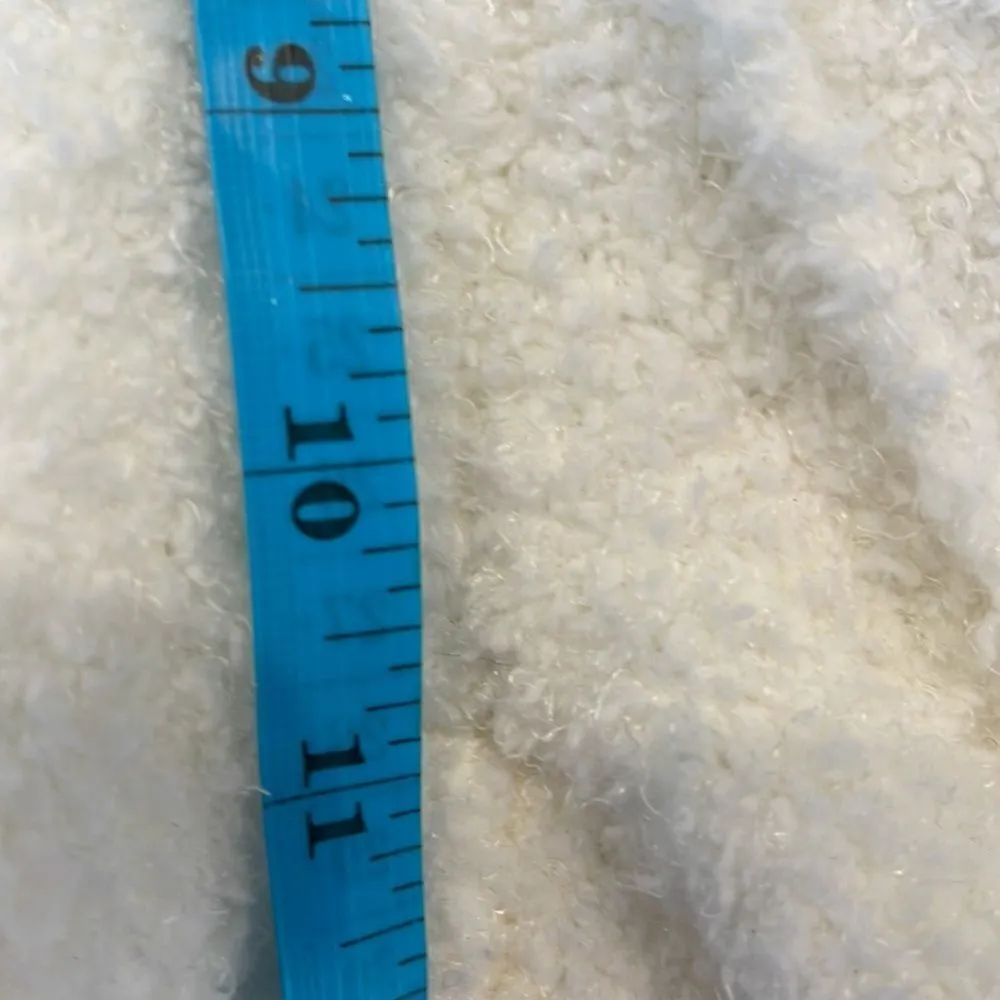 NWT Garage White Soft Fuzzy Shorts - Image 10