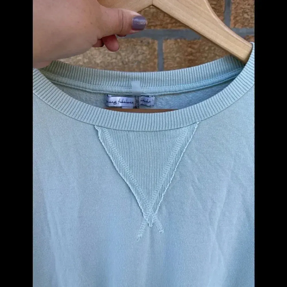 young fabulous and broke tiffany blue shirt small - Image 4