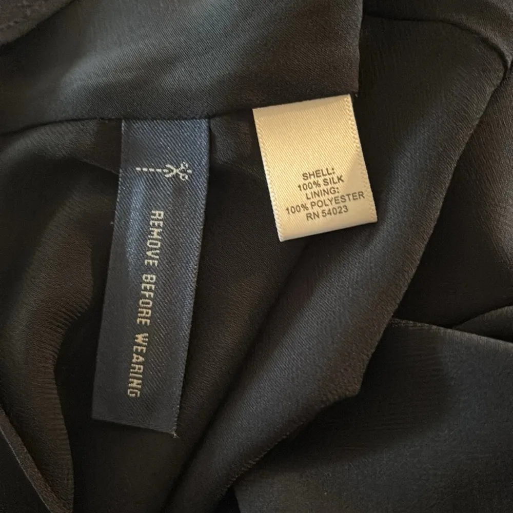 Banana Republic 100% SILK One Shoulder Maxi Dress Sz 8 Gown Vintage Y2K Witchy - Image 8