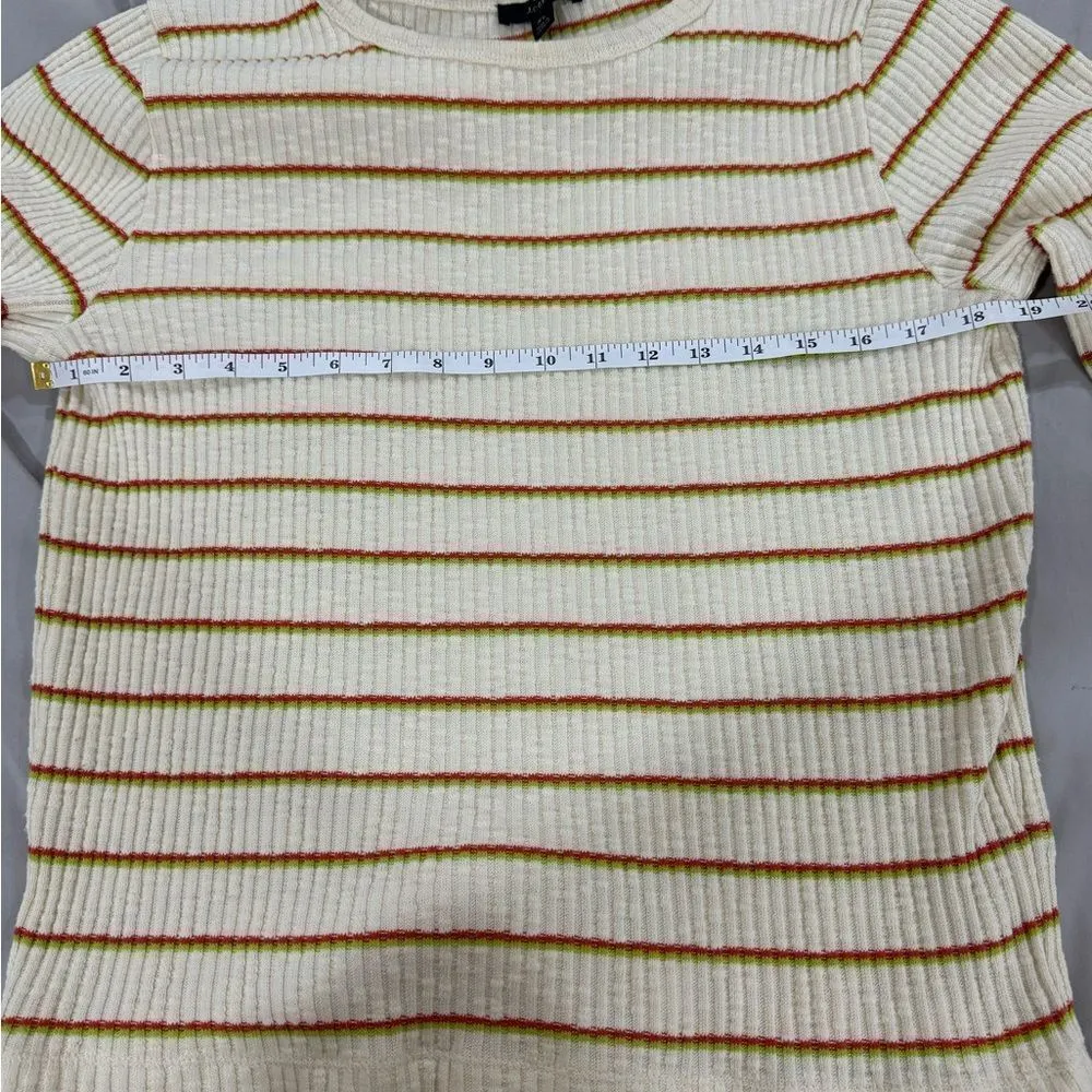 J. Crew Slim Perfect‎ Ribbed T-shirt in Stripe 3X - Image 5