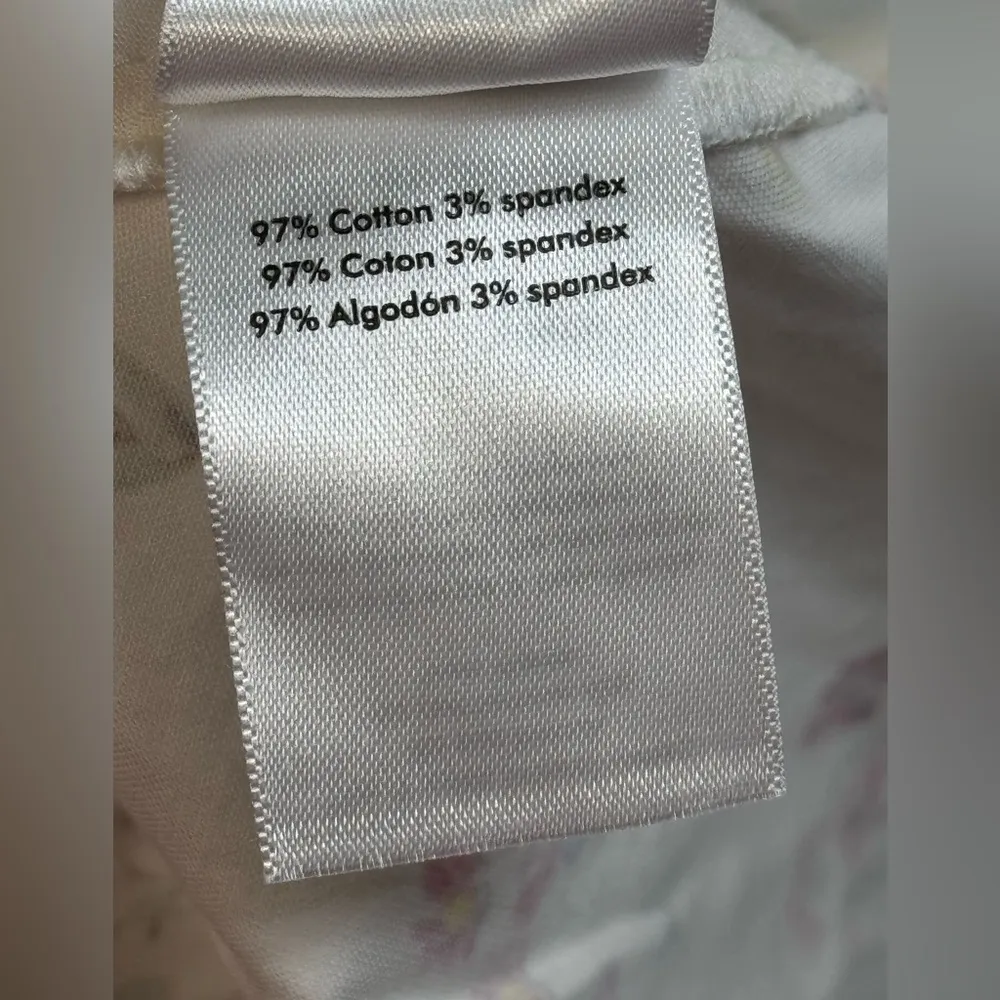 Rachel Parcell ‎ Poplin Blouse  White  Size M - Image 7