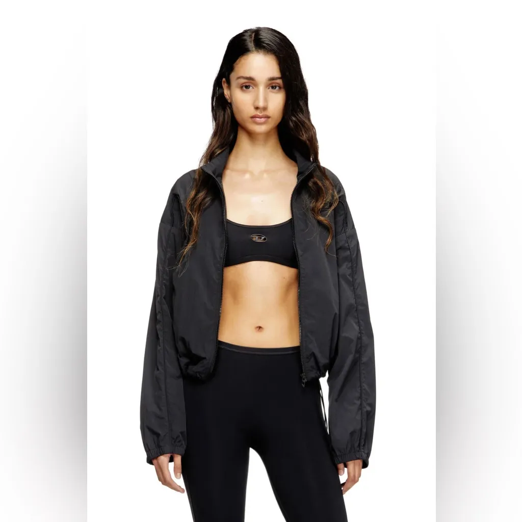 Diesel Chelsea-utlt Sports bra with cut-out logo Size Small - Image 4