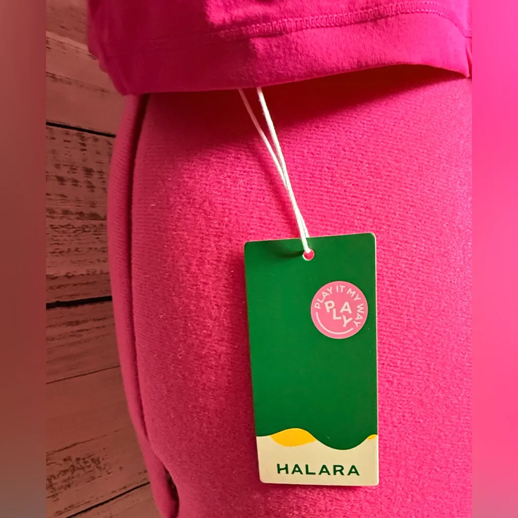 Pink Cropped Shirt with Shoulder Cut Out - Image 3