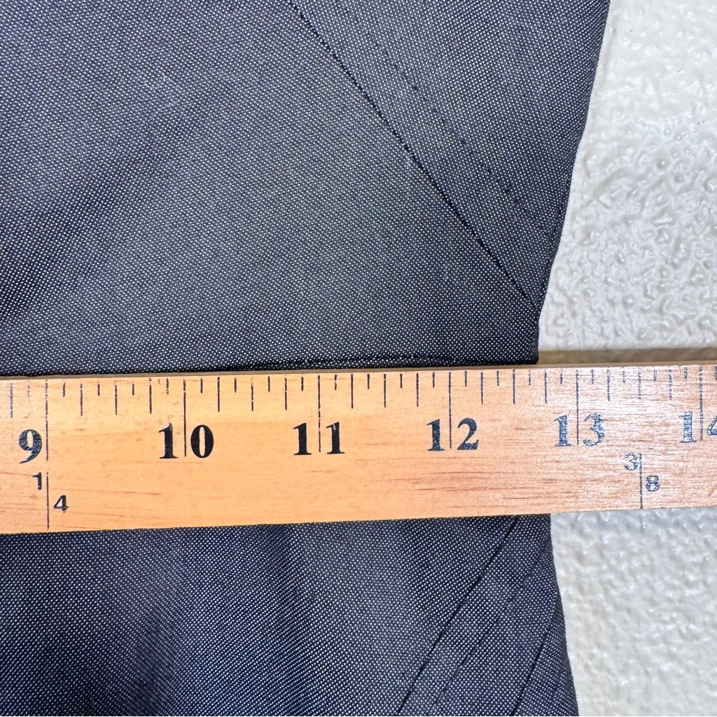 Banana Republic Grey Sleeveless Sheath Dress Womens 0P Mini Academia Preppy - Image 7